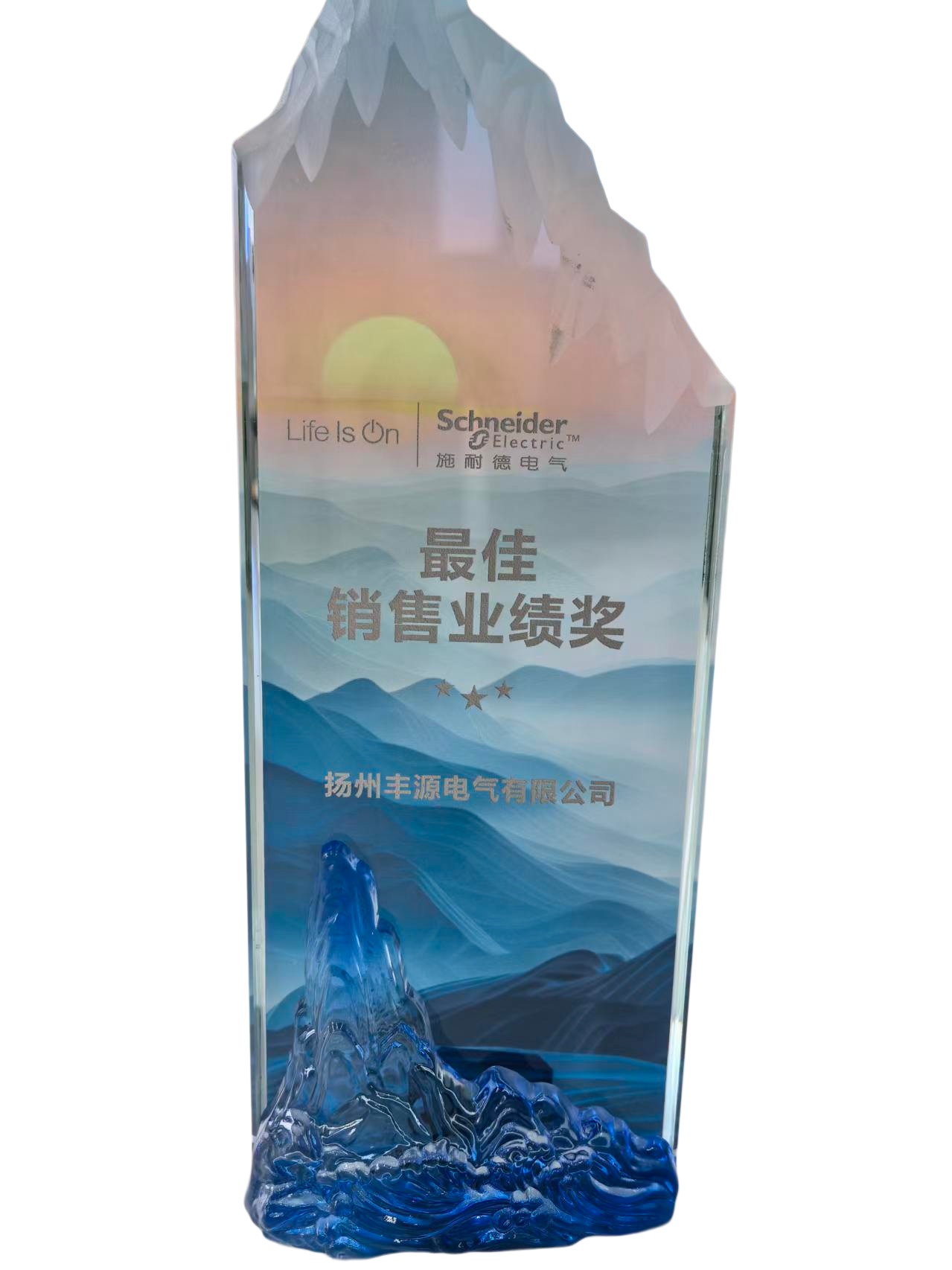 最佳销售业绩奖